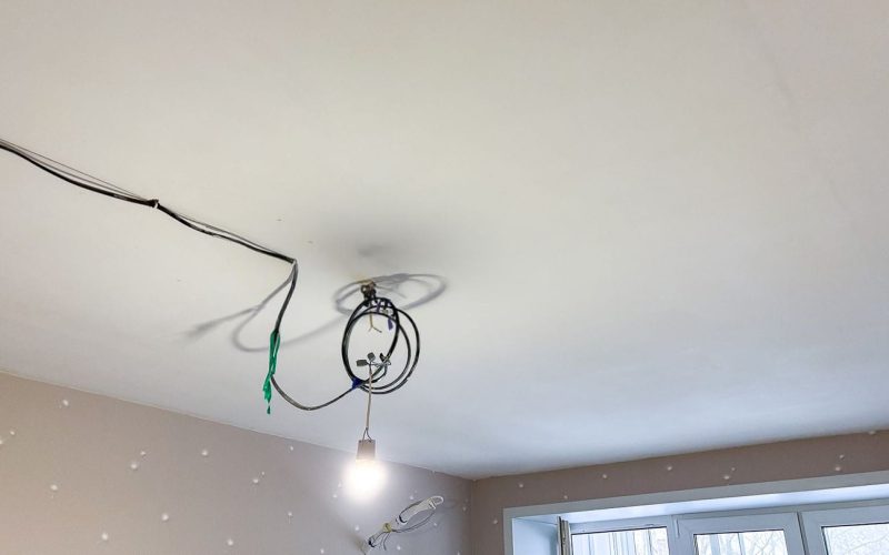 Натяжной потолок в детской 13 м2